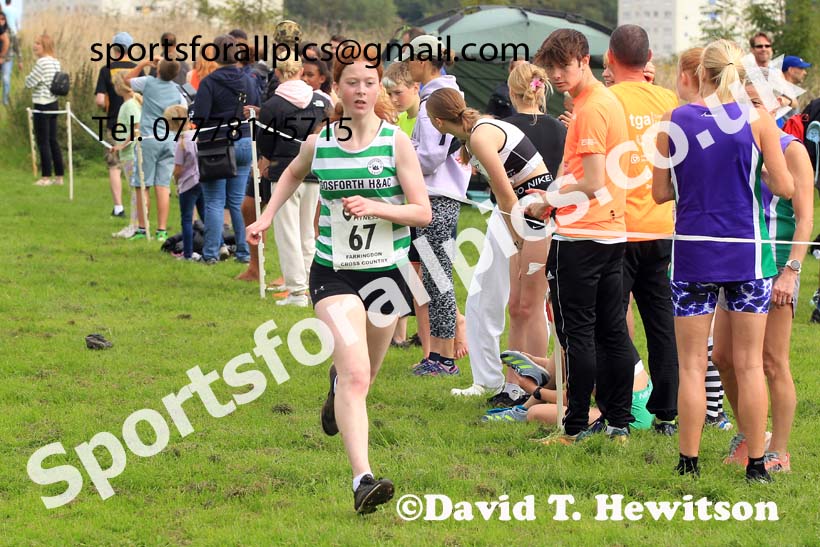 Mens and Womens under-17s, Farringdon Cross Country Relays, Sunderland.  Photo: David T. Hewitson/Sports for All Pics